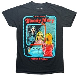 Creepy Co Bloody Mary Horror Graphic Print T Shirt Halloween‎